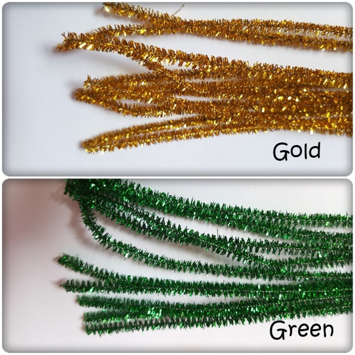 30cm Sparkle Pipe Cleaners Etsy