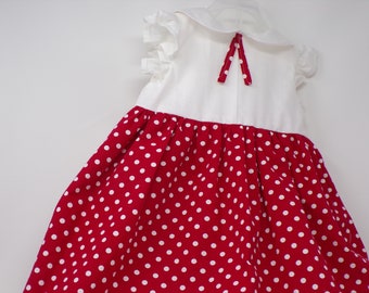 Polka Dot Infant/Toddler Dress