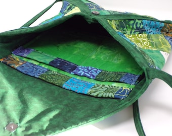 Quilted Patchwork Purse and Wallet Set - Quilted Purse Set