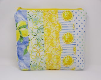 Quilted Cosmetic Bag, Makeup Pouch