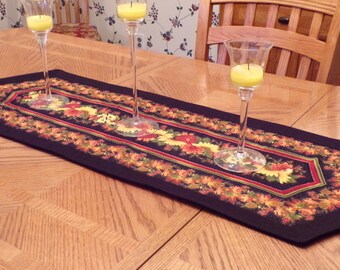 Beautiful Fall Sunflower Table Runner - 39"
