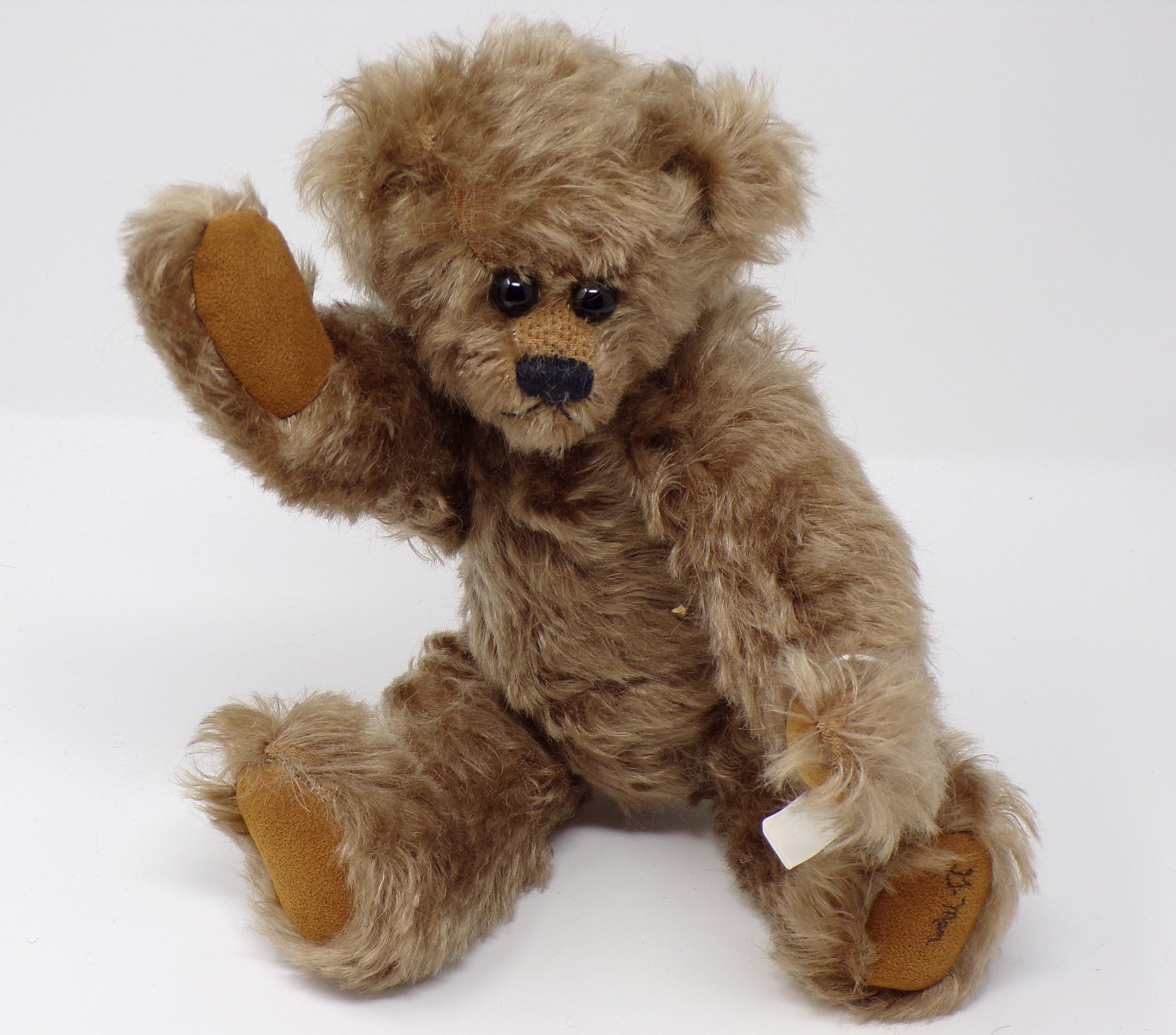 Handmade collectible mohair teddy bear G Man 11