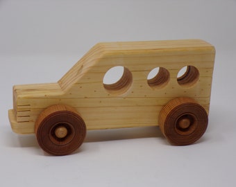 Wooden School Bus