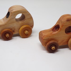 Sports Car - Wooden sports car for babies