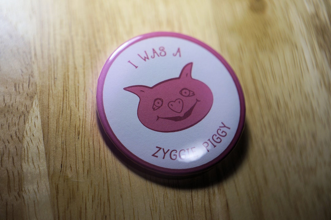 Zyggie Piggy Button From Bill and Ted's Excellent Adventure - Etsy