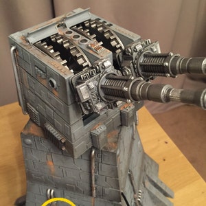 Death Star Turbo Laser Turret stl files for 3d printing