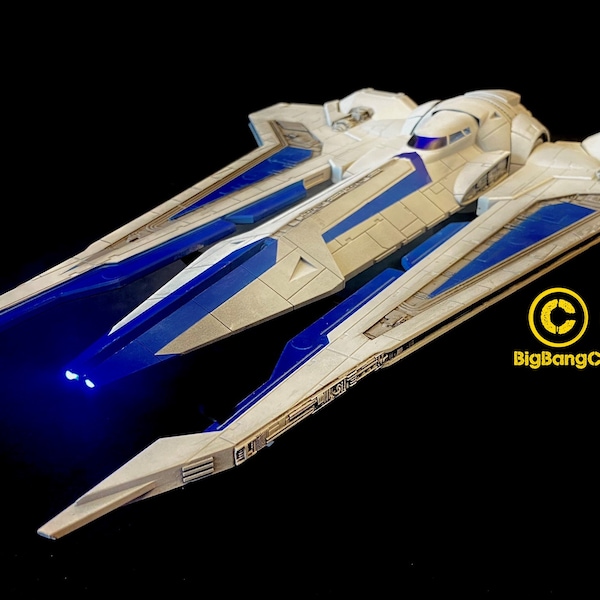 Bo Katan Gauntlet Fighter (archivos .stl para impresión 3D)