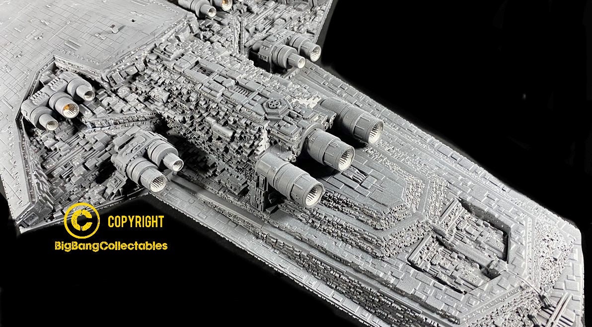 STL file The Executor - Super Star Destroyer - High Detail ⭐・3D printable  design to download・Cults