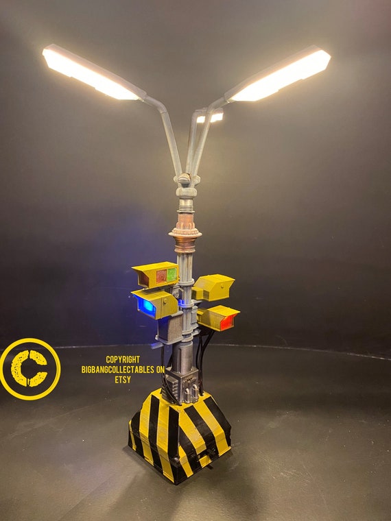 Blade Runner Crosswalk Lamp Post stl Files for 3d Printing - Etsy