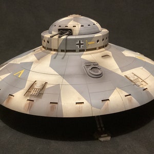 Deutsches Antigravitations-Ufo (stl-Dateien für den 3D-Druck)