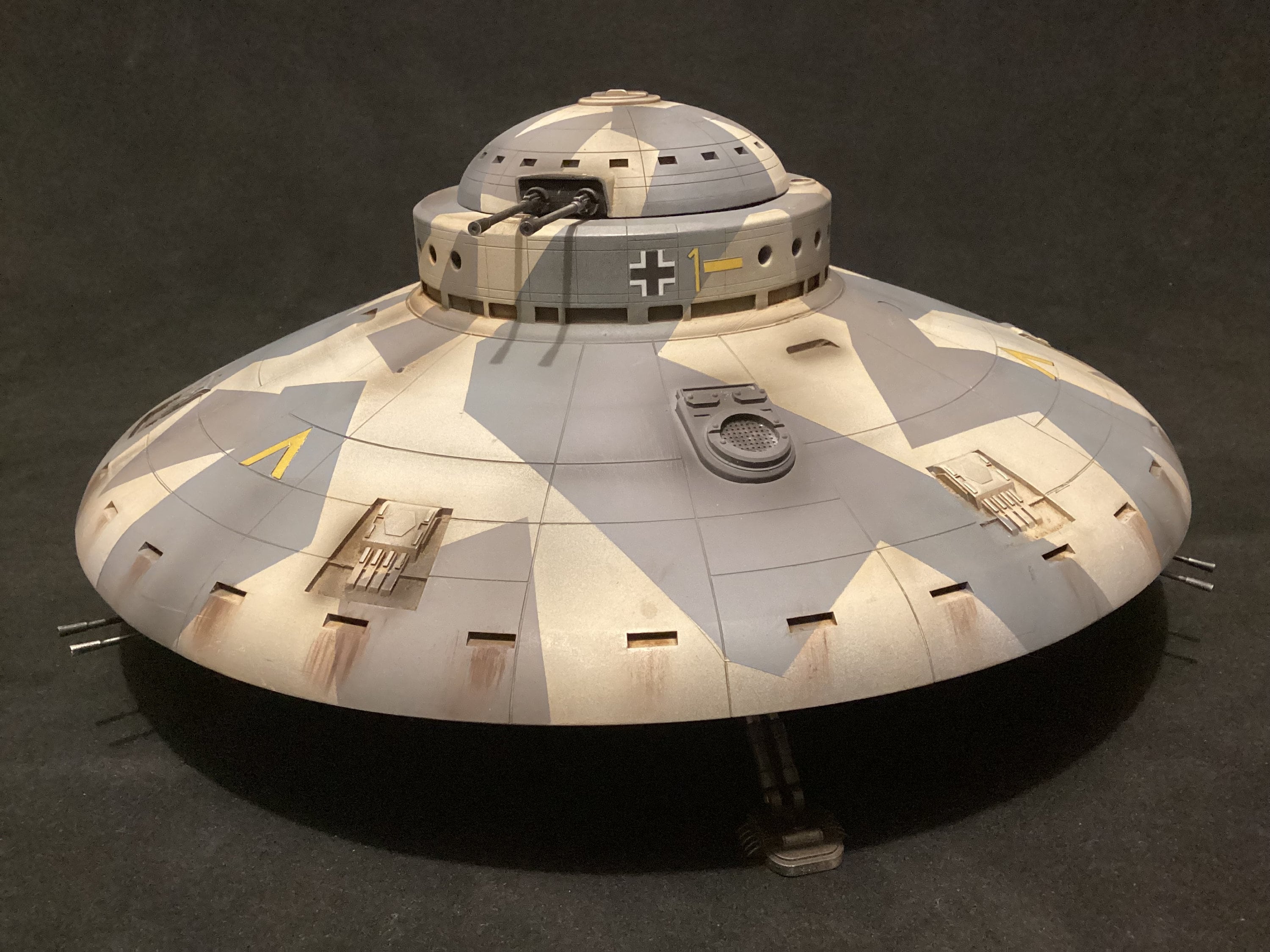 Deutsches Antigravitations-Ufo (stl-Dateien für den 3D-Druck)