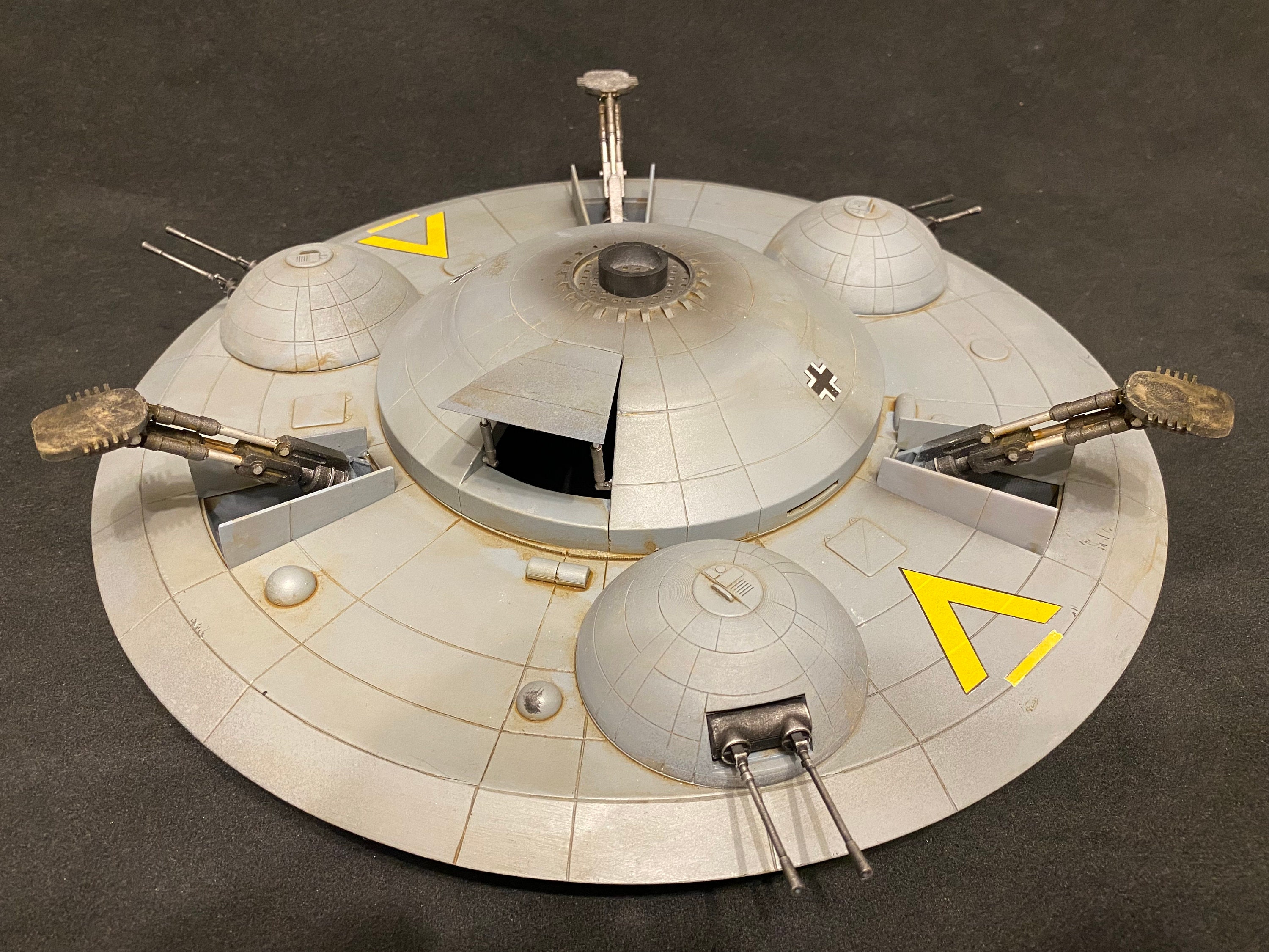ドイツの第二次世界大戦時の反重力UFO（3Dプリント用のstl