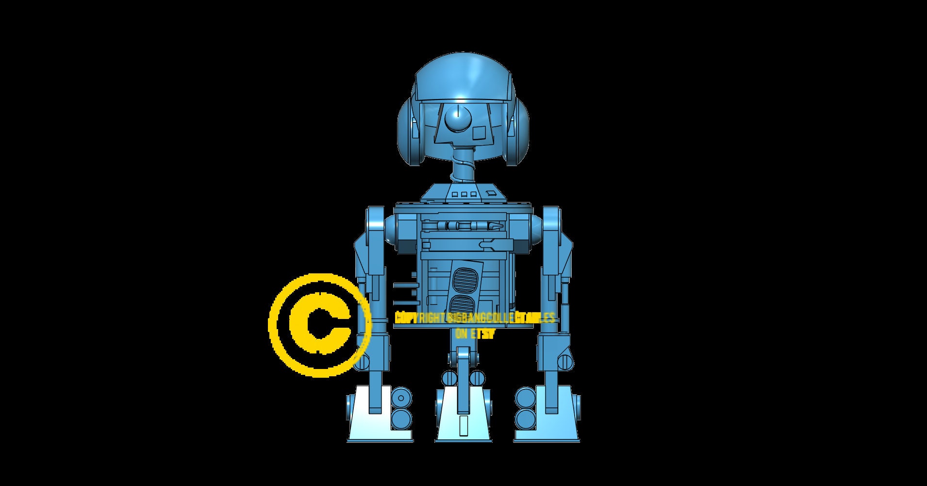 Bucket Droid Stl Files for Resin 3d Printing - Etsy