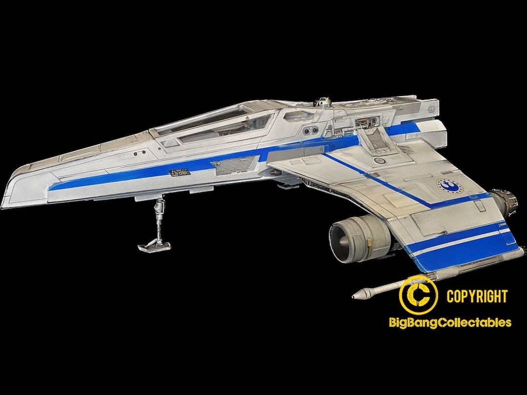 E Wing Fighter ahsoka Version Digital Files Etsy