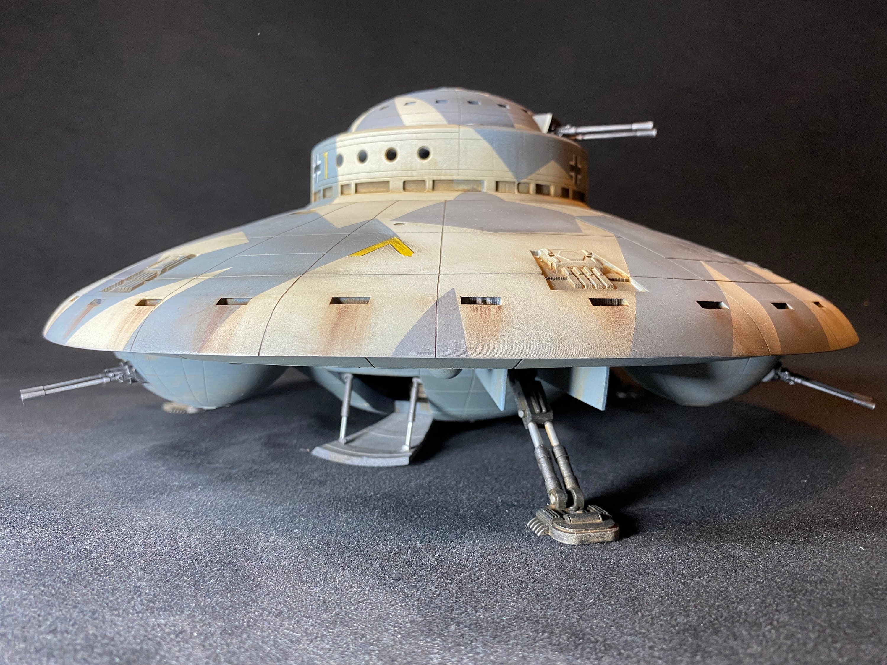 ドイツの第二次世界大戦時の反重力UFO（3Dプリント用のstlファイル