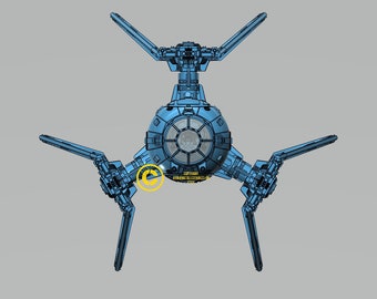 TIE Defender (stl Files for 3d Printing) - Etsy