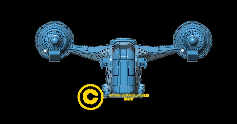 RAZOR CREST stl files for 3d printing Etsy