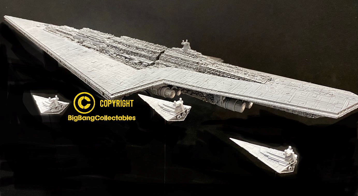 STL file The Executor - Super Star Destroyer - High Detail ⭐・3D printable  design to download・Cults