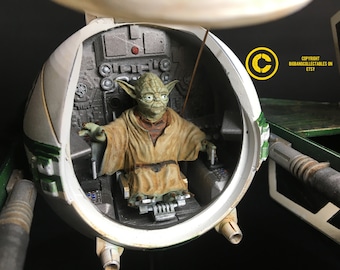 Yoda's Fighter (stl. files for 3d printing)