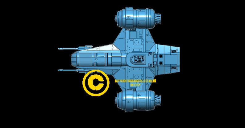 RAZOR CREST stl files for 3d printing Etsy