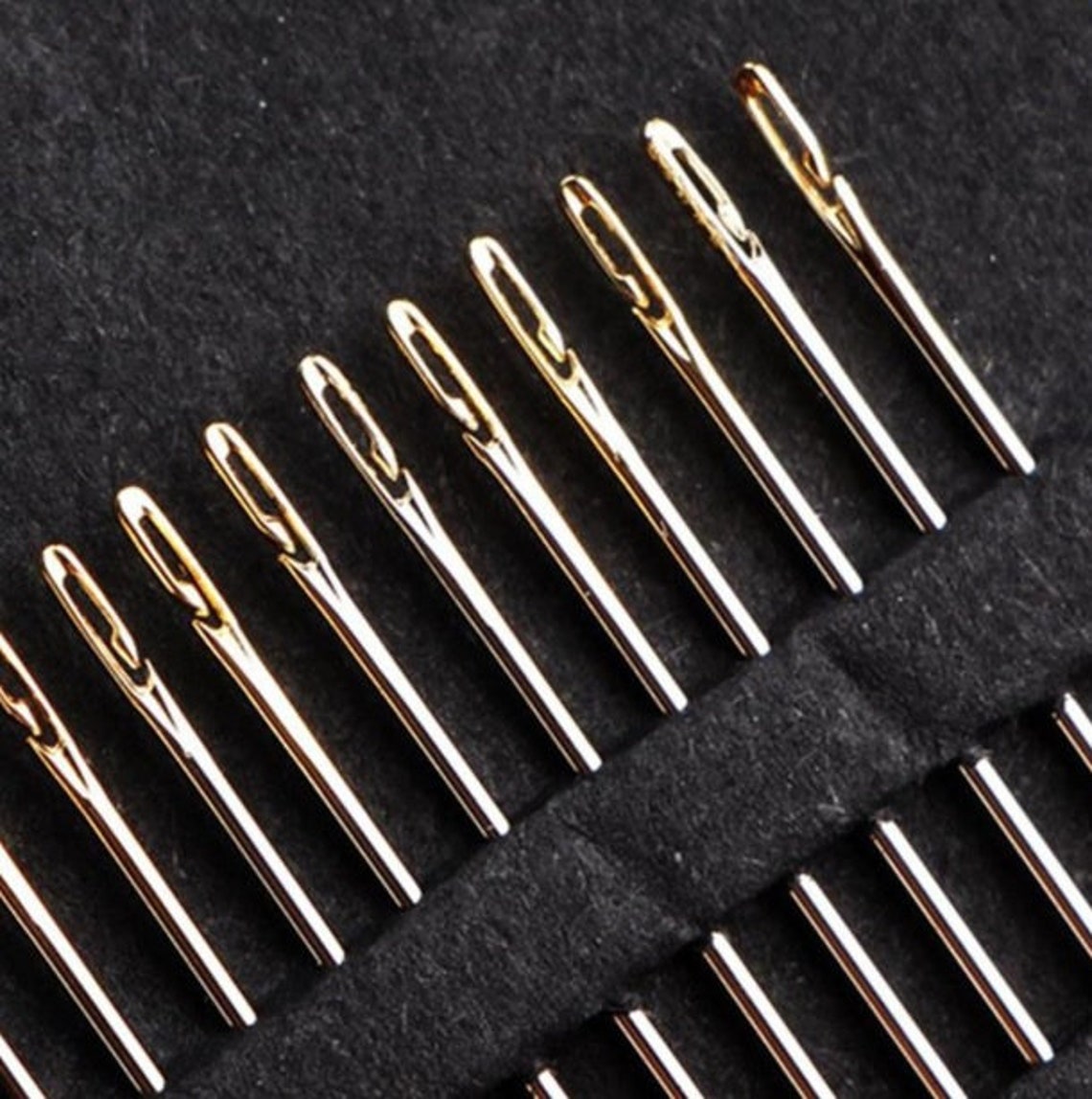 One SecondNeedles Self Threading Needles Hand Sewing Repair Etsy