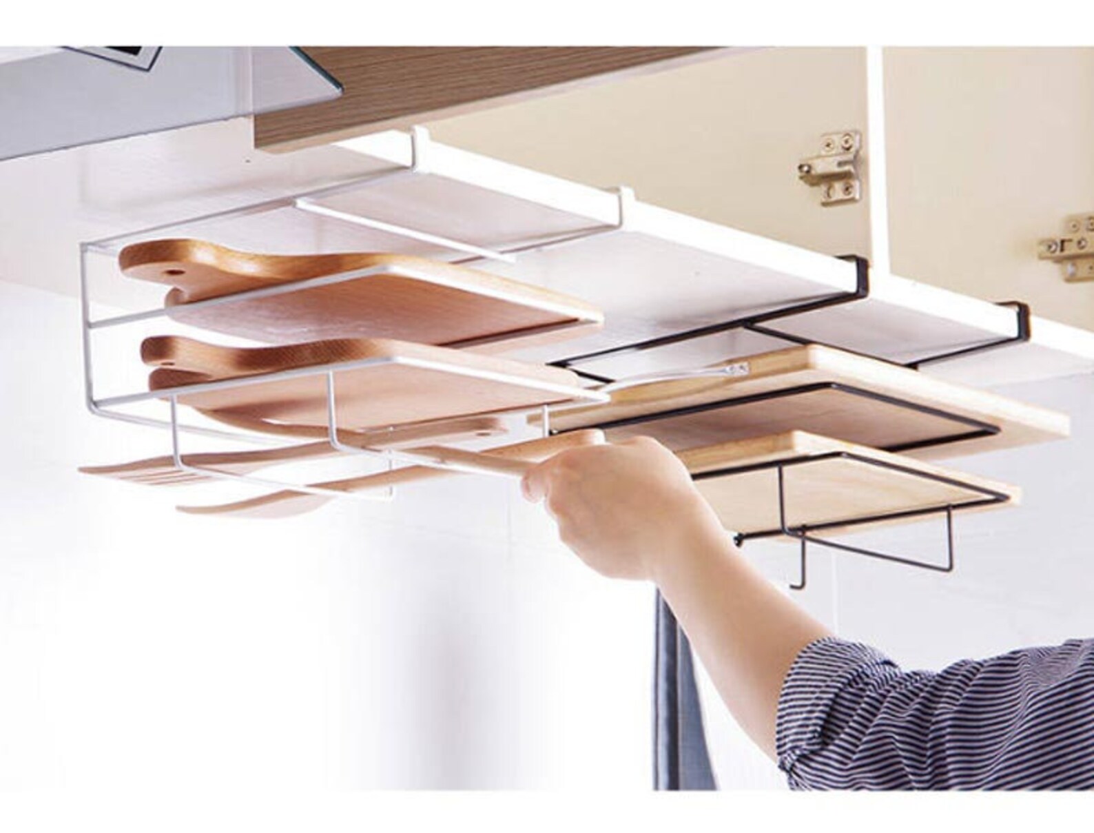 Punchfree Wall Hanging Chopping Board Shelf Chopping Etsy