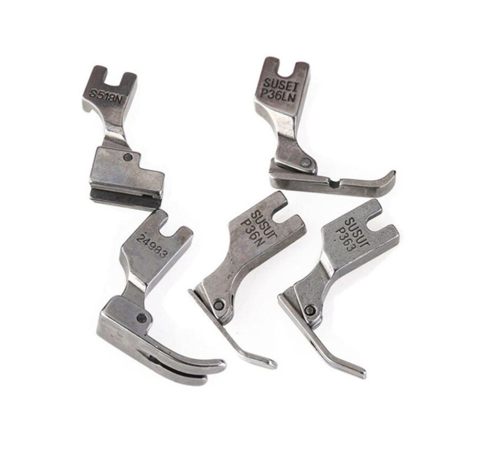 5Pcs Presser Feet for Juki Industrial Sewing Machine S518N Etsy