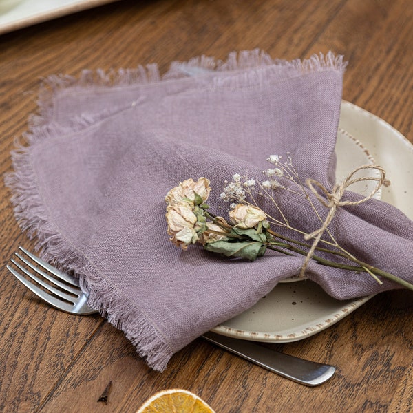 Lavender Napkins Etsy