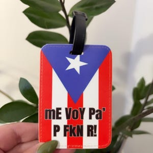 mE VoY Pa P FkN R luggage tag