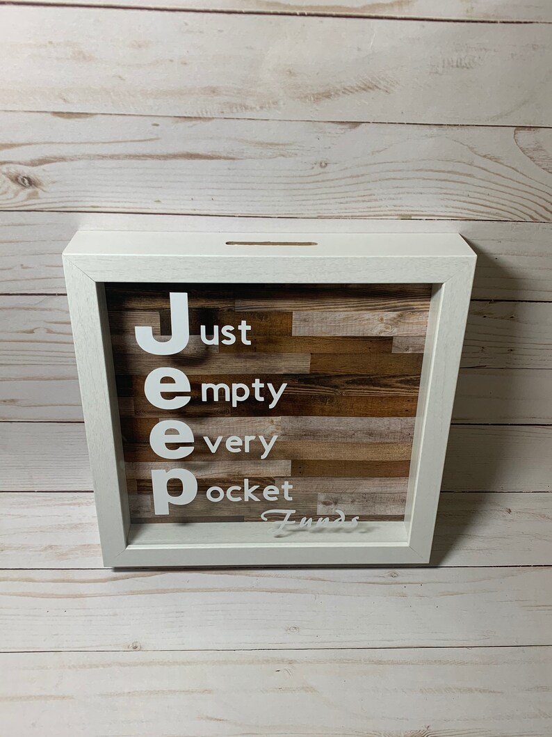 Jeep Savings Fund Bank Jeep Jeep enthusiast gifts Jeep Etsy