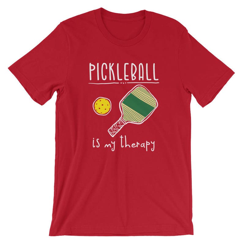 Pickleball is My Therapy Funny Shirt Pickleball Shirt Etsy