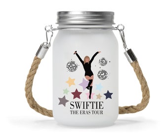 Swiftie Lantern, Mason Jar Light, Unique Gift For Taylor Fan