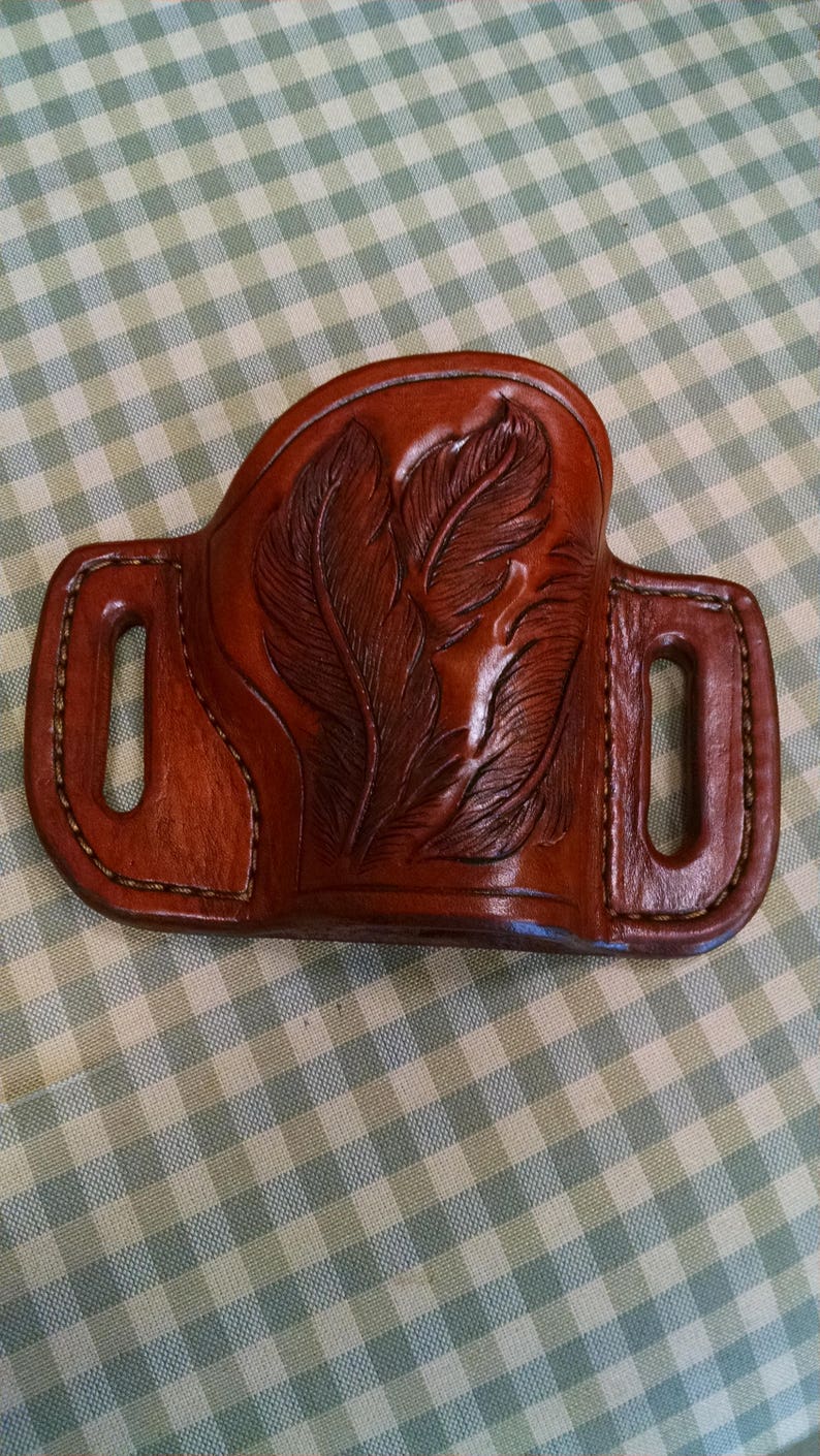 Handmade leather gun holster Etsy