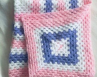 Crochet baby blanket 38"x38"