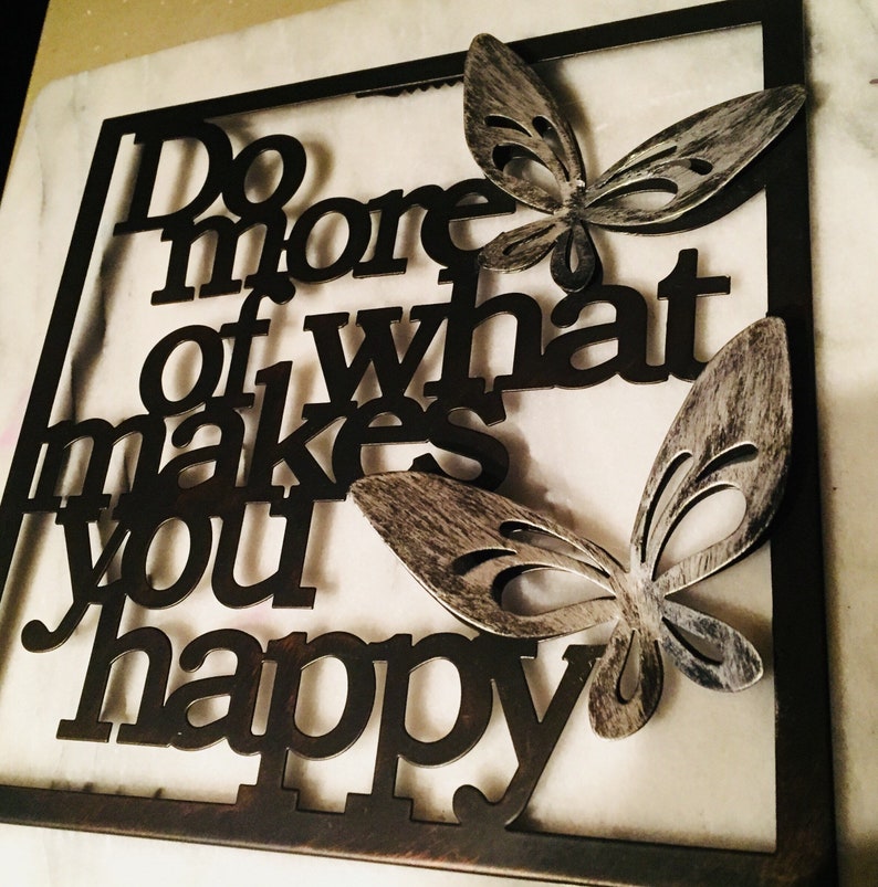 Metal Wall Art Words Sculpture. Etsy