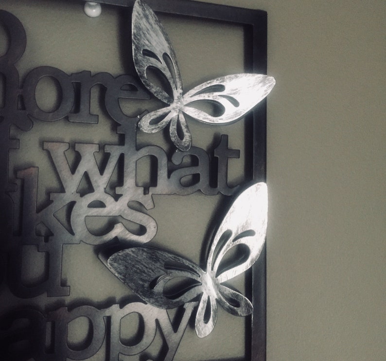 Metal Wall Art Words Sculpture. Etsy