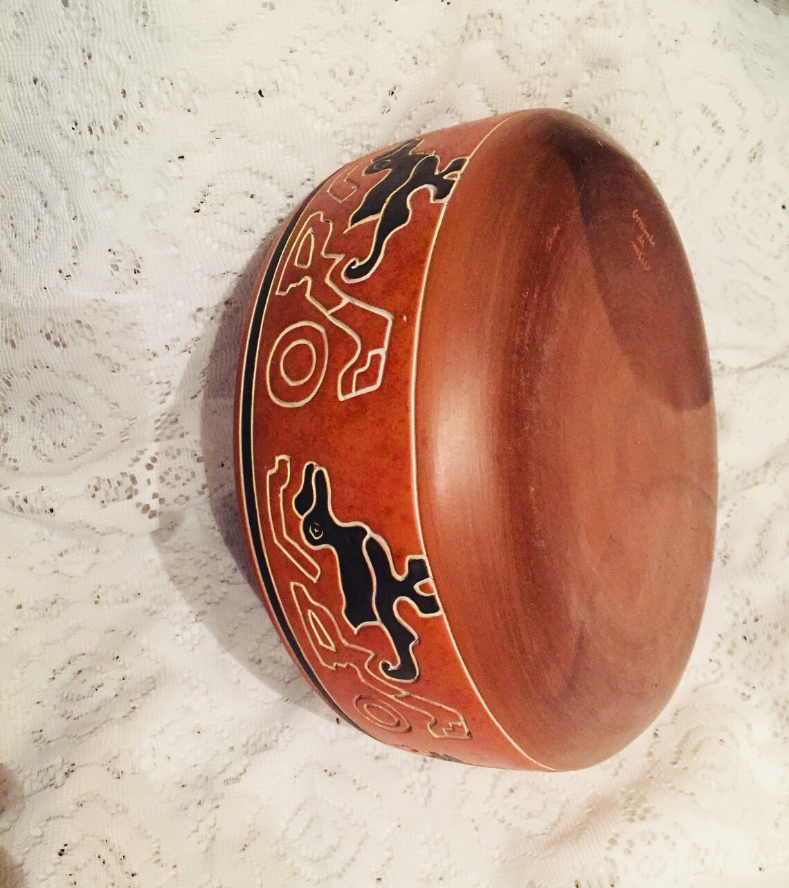 Mexican Handcrafted Clay Bowl Art Pottery Bowl Terracotta | Etsy