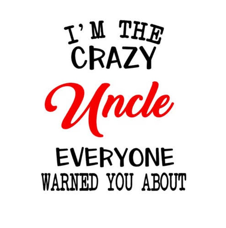 Back Off I Have A Crazy Aunt/Uncle And I'm Not Afraid to Use Her/Him/I'm The Crazy Aunt/Uncle They Warned You About Matching Shirt Set image 8