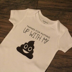 Thanks For Putting Up With My Shit/Thanks For Putting Up With My Crap/Poo Emoji Shirt