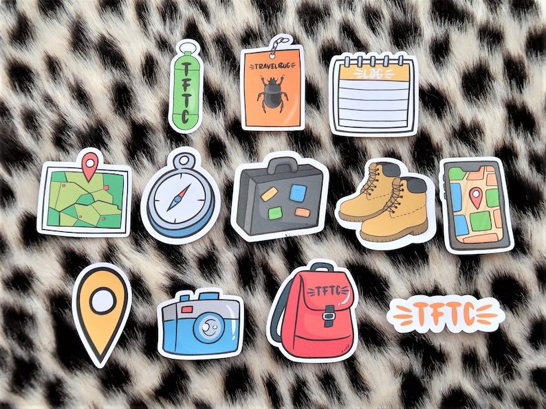 Geocache stickers