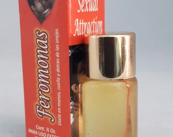 Perfume with pheromones for sexual attraction 1/6