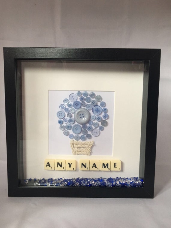 child's name frame
