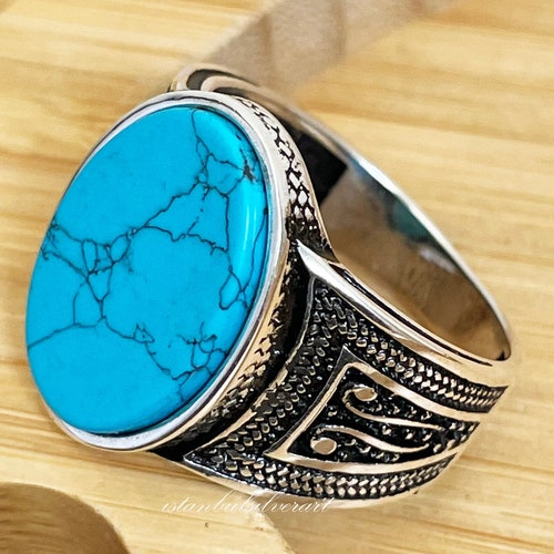 Mens Handmade Ring Turkish Handmade Silver Men Ring Ottoman - Etsy