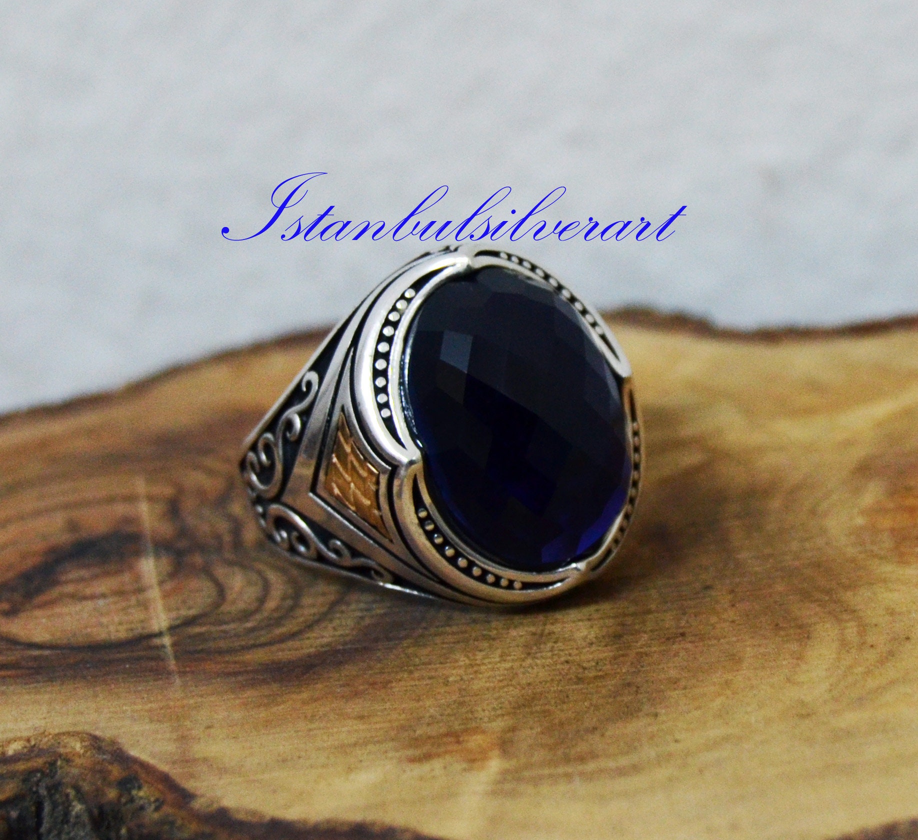 Mens Handmade Ring Turkish Handmade Silver Men Ring Ottoman | Etsy