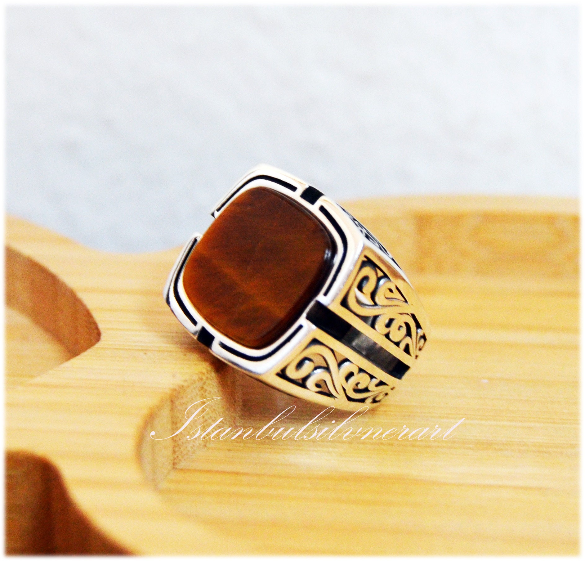 Mens Handmade Ring Turkish Handmade Silver Men Ring Ottoman - Etsy