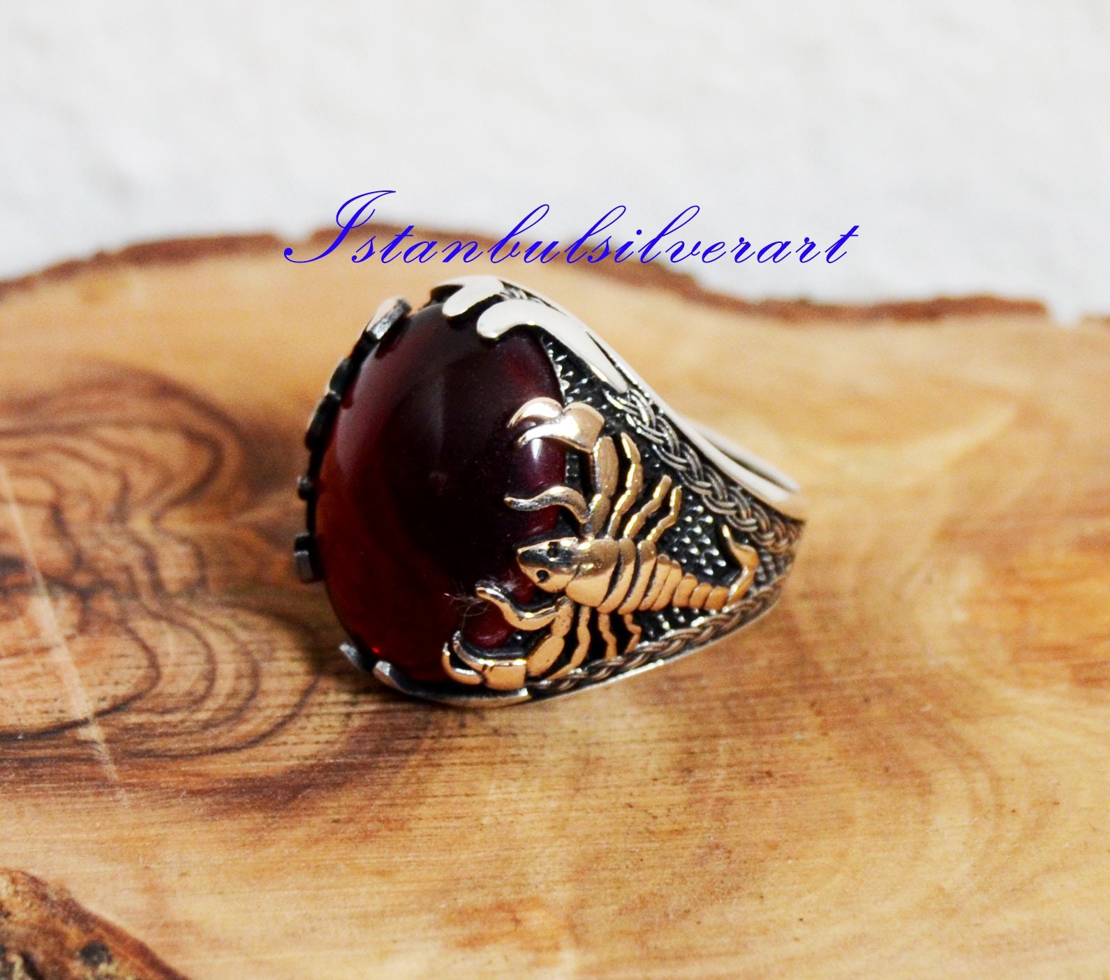 NOVICA Artisan Handcrafted Men's 'Scorpion King' Ring - .925 Sterling Silver Scorpion Ring From Bali, Indonesia - View #11