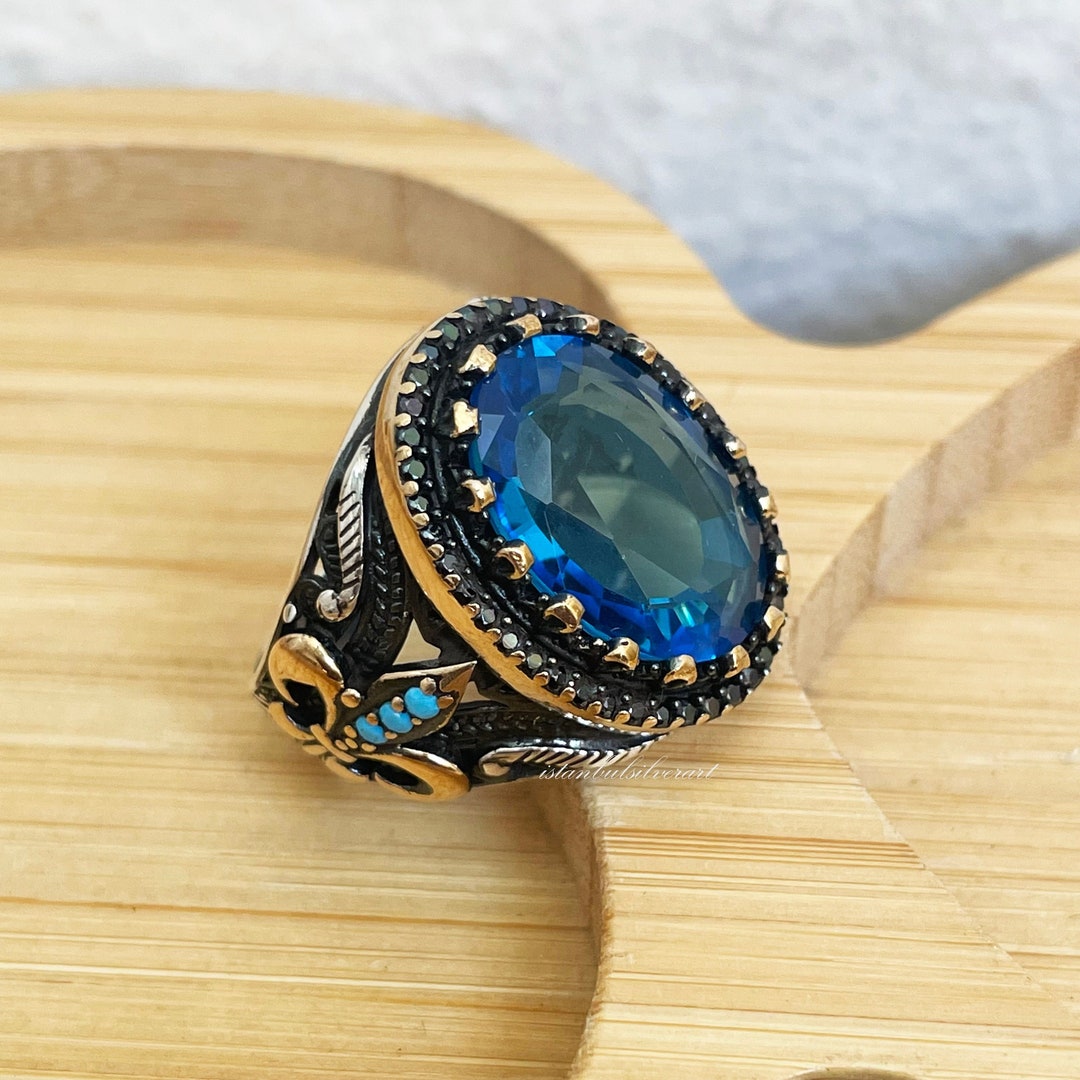 ＊NEW＊トルコ製 ハンドメイド メンズリング シルバー925（八芒星） NEW＊トルコ製 ハンドメイド メンズリング シルバー925（八芒星）