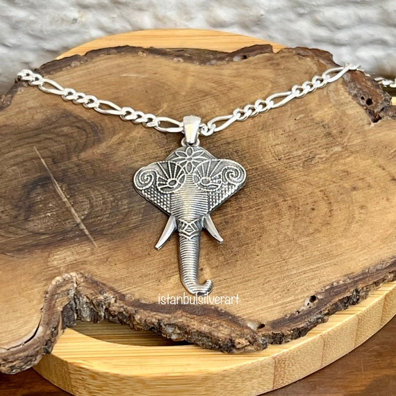 Necklace elephant sale