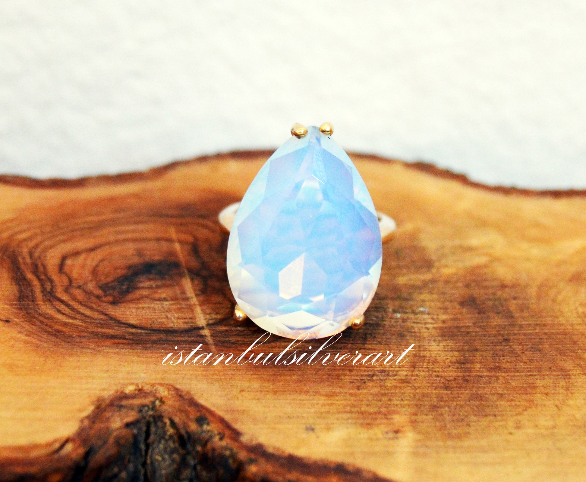 Anello Bohémien Fatto A Mano In Argento Sterling 925 Con Perle, Ambra, Granato E Pietra Di Luna, Gioiello Artigianale Indiano Per Donna, Taglia 12 - 5