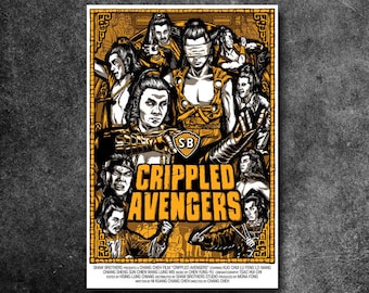 Crippled Avengers Fan Poster (18" x 24")